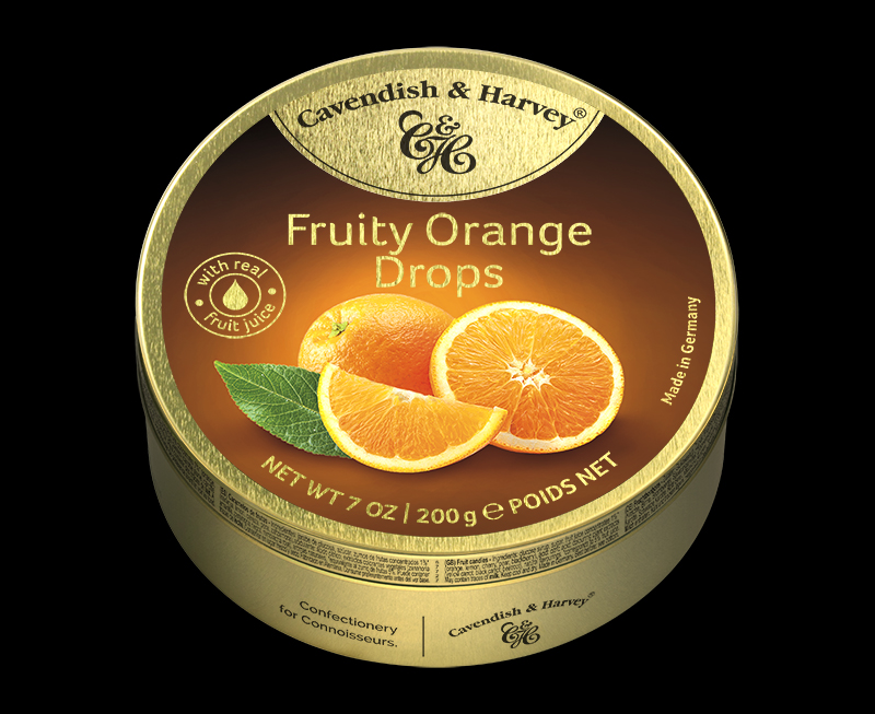 Fruity Orange Drops, 200g