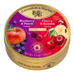 Fruit Fusion Drops – Blueberry&Peach / Cherry&Banana, 130g