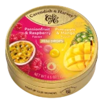 Fruit Fusion Drops – Passionfruit&Raspberry / Pineapple&Mango, 130g