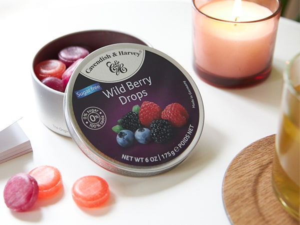 Was ist das Besondere an Sugar Free Wild Berry Drops?